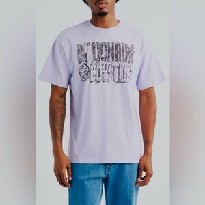 Billionaire Boys Club Light Purple Graphic Tee